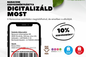 Naracom partnerlista a kedvezményhez
